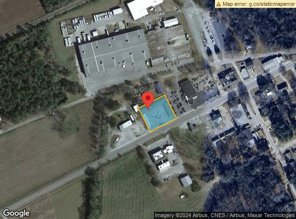  661 W Columbia Ave, Batesburg, SC Parcel Map