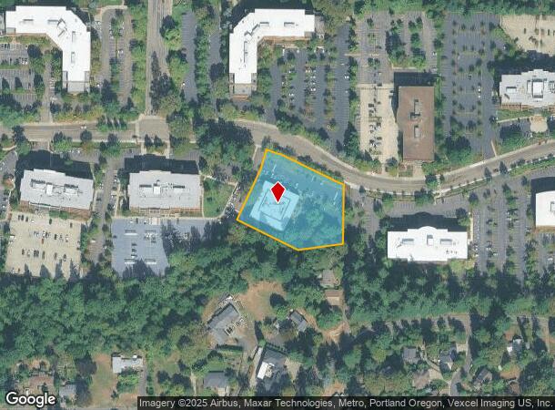 5200 Meadows Rd, Lake Oswego, OR Parcel Map