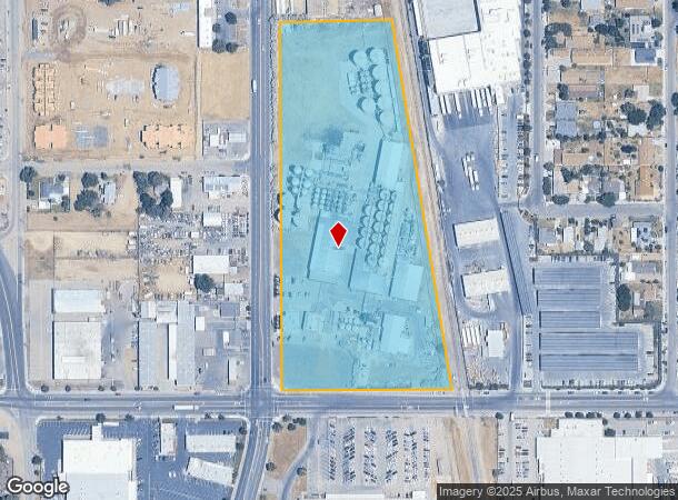 1720 Academy Ave, Sanger, CA Parcel Map