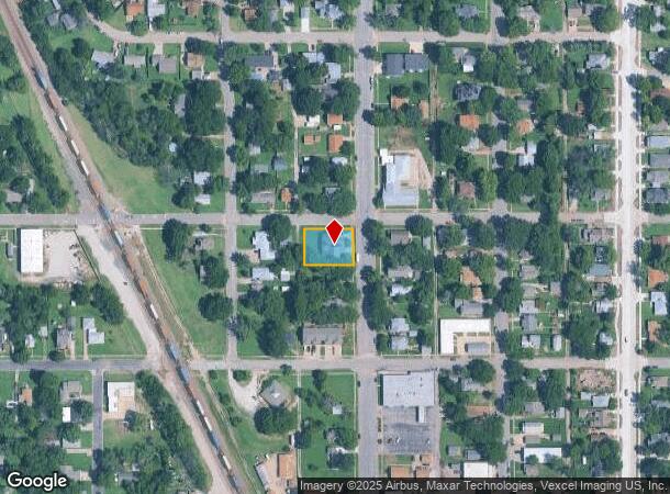  229 N Ash Ave, Valley Center, KS Parcel Map