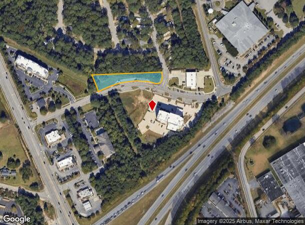  1109 Markham St, Apex, NC Parcel Map