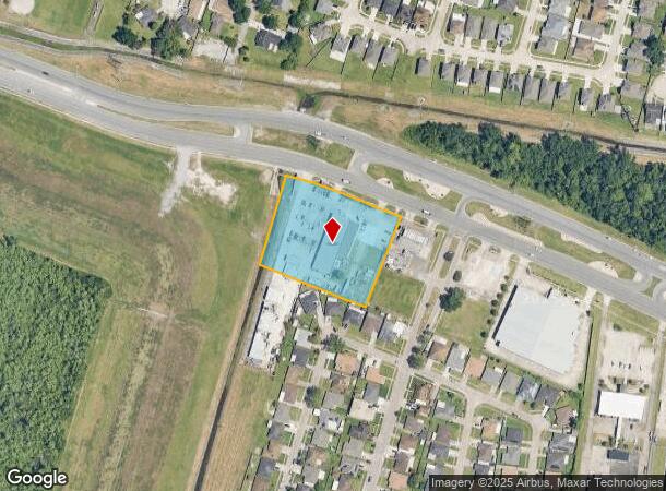  7433 Lapalco Blvd, Marrero, LA Parcel Map