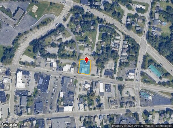 813 Main St, Poughkeepsie, NY Parcel Map