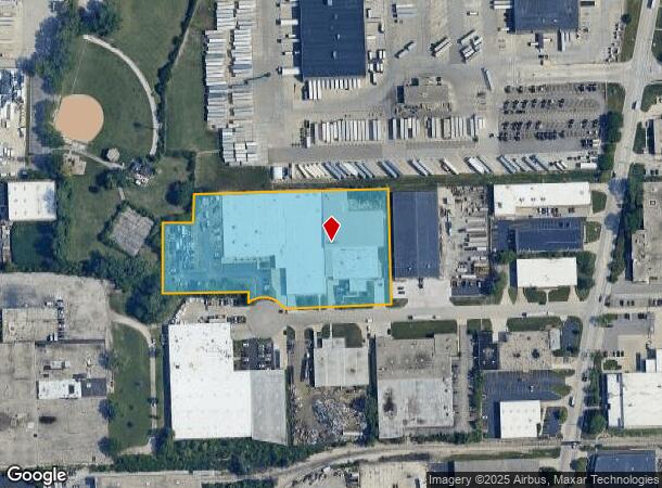 1540 W Wrightwood Ct, Addison, IL Parcel Map