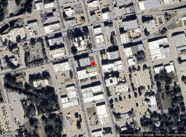  108 S Caddo St, Cleburne, TX Parcel Map