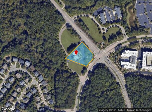  2205 Evans Rd, Cary, NC Parcel Map