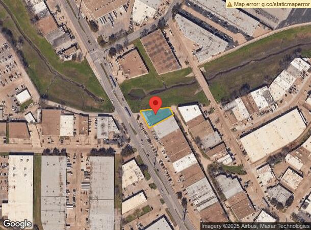  2640 Irving Blvd, Dallas, TX Parcel Map