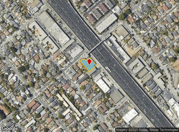  153 N Amphlett Blvd, San Mateo, CA Parcel Map