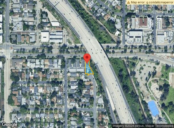  11600 Chandler Blvd, North Hollywood, CA Parcel Map