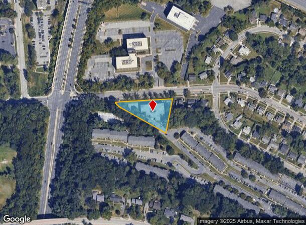 1107 Kenilworth Dr, Towson, MD Parcel Map