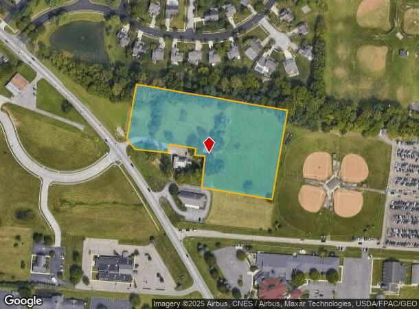 660 Hill Rd N, Pickerington, OH Parcel Map