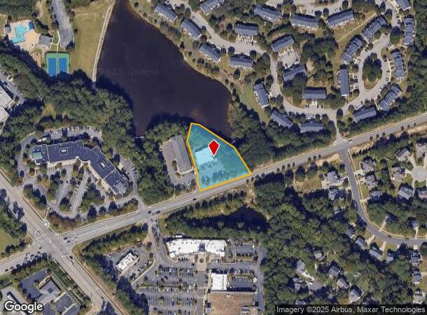 1121 Apex Peakway, Apex, NC Parcel Map