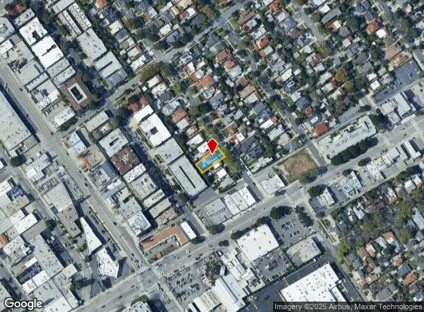 2347 Camden Ave, Los Angeles, CA Parcel Map