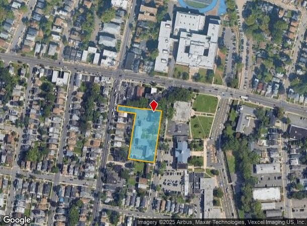25 Civic Sq W, Irvington, NJ Parcel Map