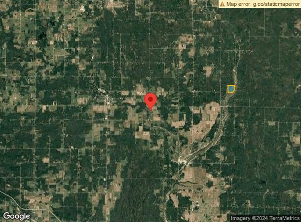  3317 Wieman Rd, Beaverton, MI Parcel Map