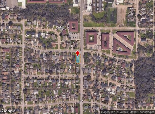  3800 Mount Ranier St, Dallas, TX Parcel Map