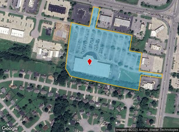 1810 Tiny Town Rd, Clarksville, TN Parcel Map