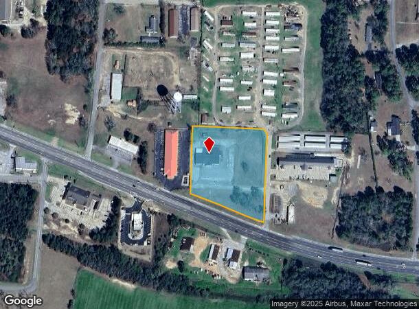  907 E Franklin St, Sylvester, GA Parcel Map