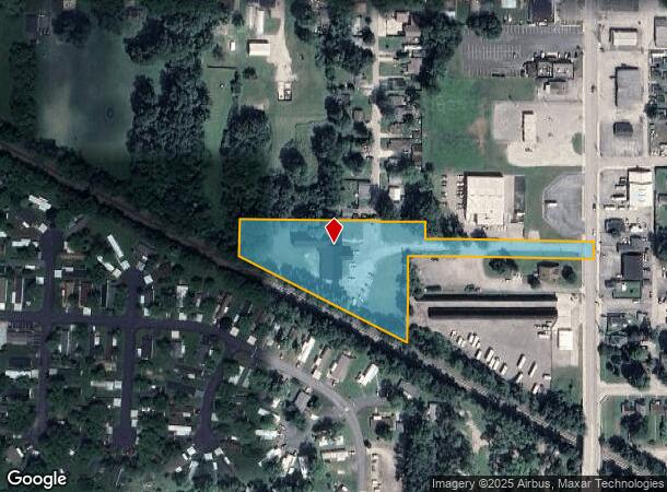  1136 Nw 5Th St, Richmond, IN Parcel Map