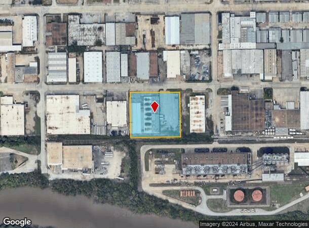  5702 Armour Dr, Houston, TX Parcel Map