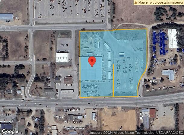  1307 1St St E, Park Rapids, MN Parcel Map