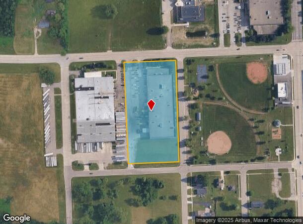 2630 Dove St, Port Huron, MI Parcel Map