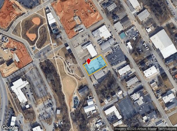  695 Grove St, Gainesville, GA Parcel Map