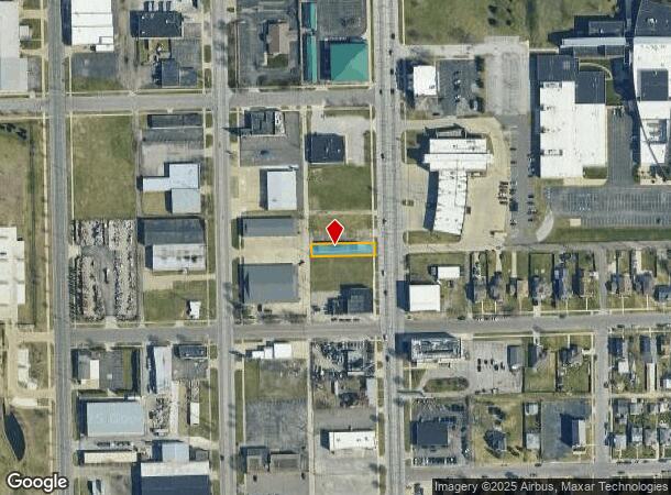  1313 S Michigan St, South Bend, IN Parcel Map