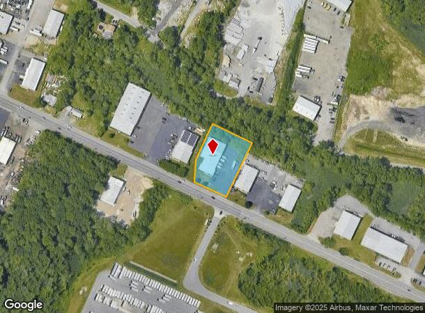  1950 Fall River Ave, Seekonk, MA Parcel Map