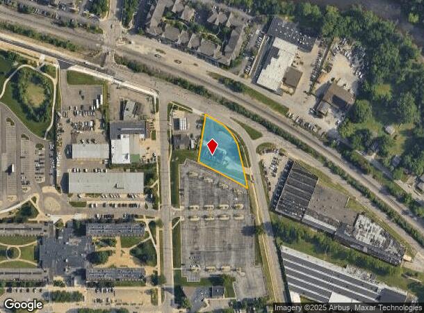  815 N Huron St, Ypsilanti, MI Parcel Map