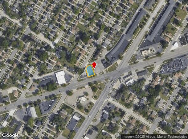  2750 Oakwood Blvd, Melvindale, MI Parcel Map