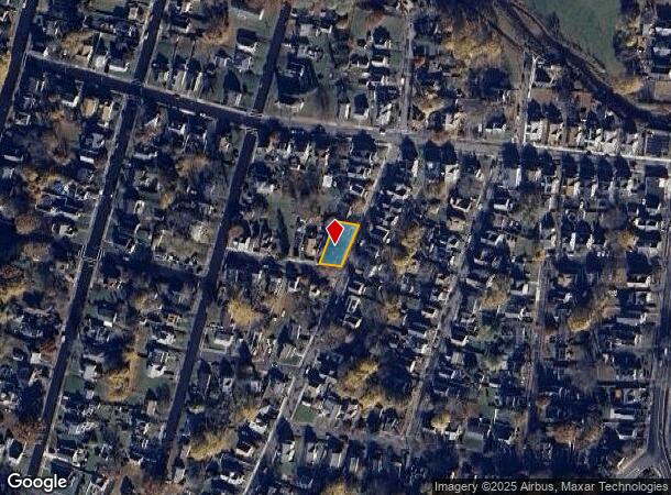  110 Willow St, Meriden, CT Parcel Map