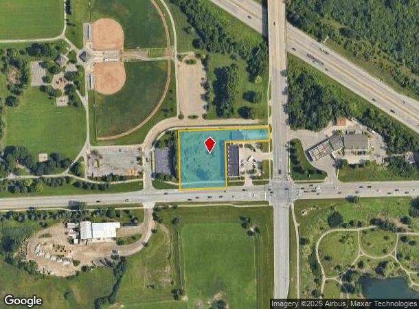  3950 Platt Rd, Ann Arbor, MI Parcel Map