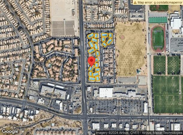  2201 Tosca St, Las Vegas, NV Parcel Map