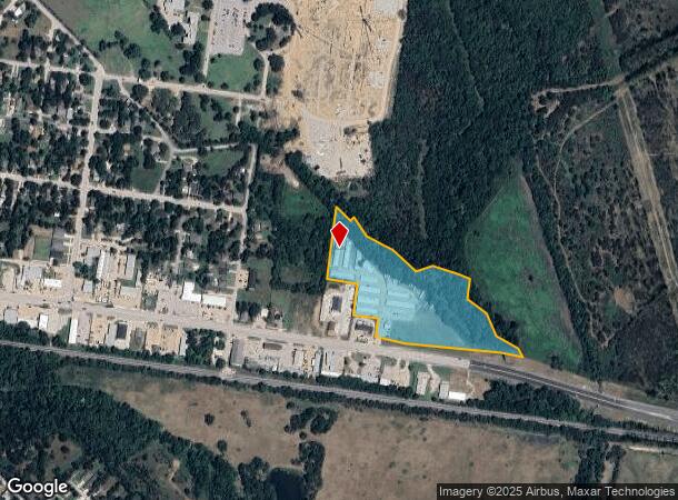 1119 E Moore Ave, Terrell, TX Parcel Map