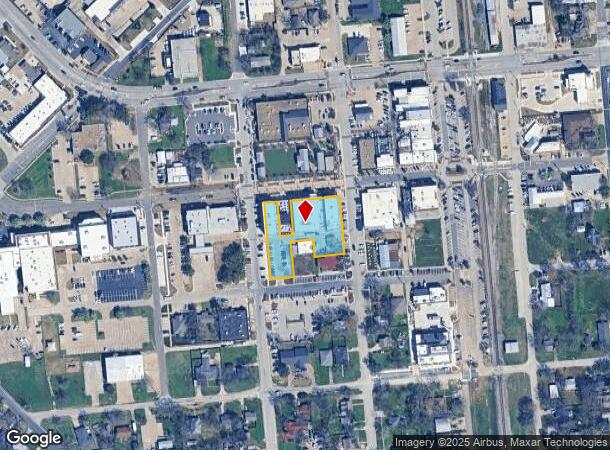  131 W Ellison St, Burleson, TX Parcel Map