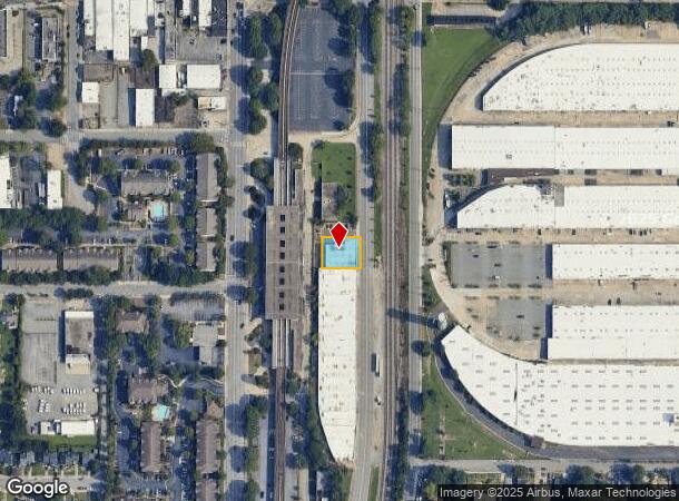  691 W Whitehall St Sw, Atlanta, GA Parcel Map