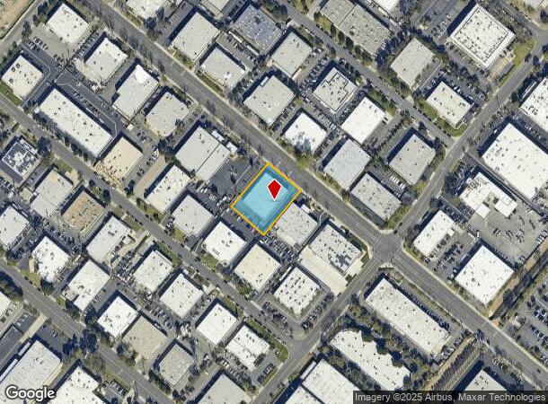  1822 Mcgaw Ave, Irvine, CA Parcel Map