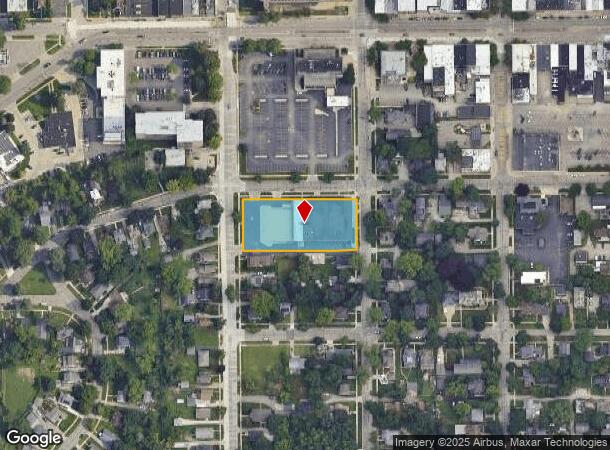  108 S Adams St, Ypsilanti, MI Parcel Map