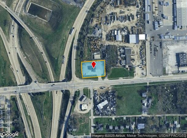 1805 E Manhattan Blvd, Toledo, OH Parcel Map