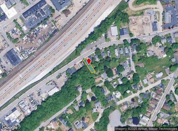  590 Franklin St, Worcester, MA Parcel Map