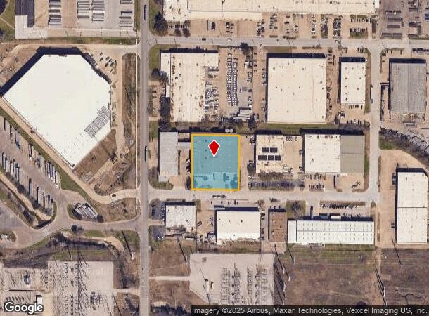 2109 Vanco Dr, Irving, TX Parcel Map