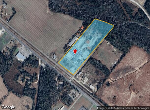  147 Airport Rd, Allendale, SC Parcel Map