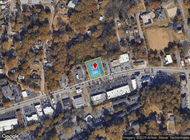  1078 Baxter St, Athens, GA Parcel Map
