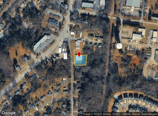  123 Forestville Rd, Wake Forest, NC Parcel Map