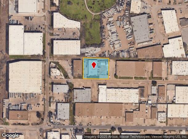  2617 Andjon Dr, Dallas, TX Parcel Map