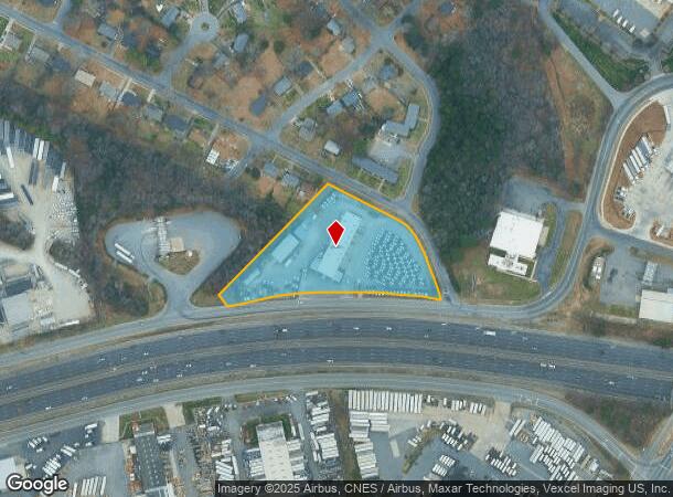  4101 Trailer Dr, Charlotte, NC Parcel Map