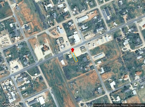 735 W Avenue Ave E, Hawley, TX Parcel Map