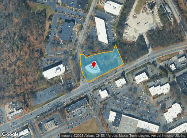 5605 Seventy Seven Center Dr, Charlotte, NC Parcel Map