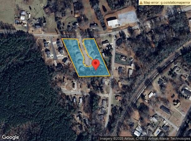  100 Water Oak Ln, Central, SC Parcel Map